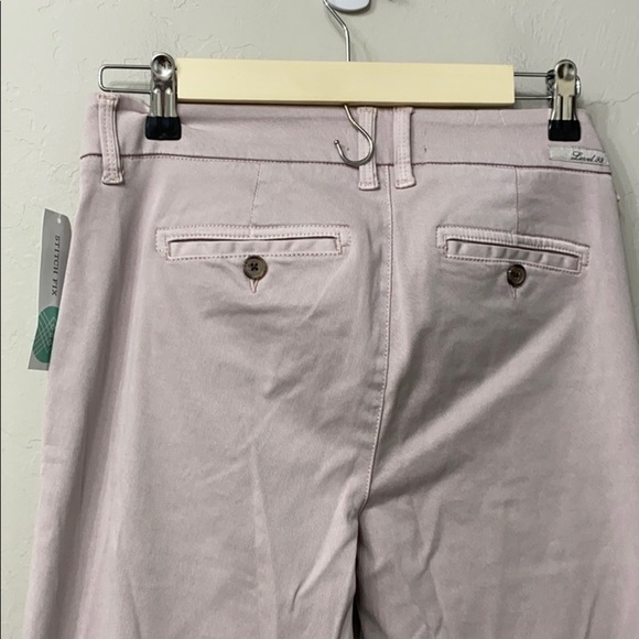 Level 99 Patrick cropped chino pant light pink.4 - Picture 8 of 13